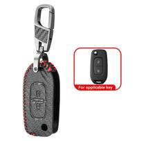 For Renault Kadjar Captur Megane Sandero Stepway Logan Clio 5 Arkana 2020 2021 Car Flip Key Case Cover Key Protector 2 buttons