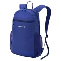 MONTBELL 10L Brand Logo Nylon Backpack Unisex Couple Blue mėlyna