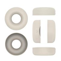 Silicone Ear Pads Caps Protective Cover for WH-CH520 Earphone Keep Headphones Safe and Secure Earpad Cushions smėlis