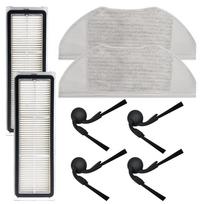 For Xiaomi Robot Vacuum S40 OV81 Spare Parts Set Side Brushes HEPA Filter and Mop Cloths for Efficient Floor Cleaning