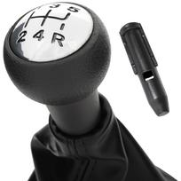 Peugeot 307 gear shift knob + GASKET + adapter / gear shift lever adapter 2 pcs. SET