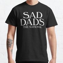 Plus Size S-3XL Sad Dads The National Printed T-shirt Men's Tops Fashion Clothes Tees - Men's Summer Cotton Graphic Tee S įvairiaspalvis