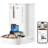 Automatinis šėrytuvas PETKIT YumShare su dviem talpomis, 2,5 l talpa, kamera, ABS ir 304 nerūdijantis plienas