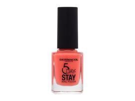 Dermacol 5 Day Stay Nail Polish 53 Eternity Nagų lakas 60 Coral Island nagų lakas