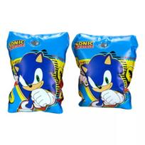 Sonic the Hedgehog pripučiamos plaukimo rankovės, 25 × 15 cm