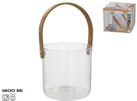 Kitchen Go ledo kibirėlis su rankena, 1400 ml