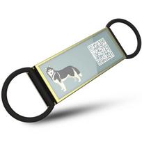 Pakabukas su QR kodu Disontag, įvairių spalvų, 23x58 mm