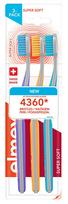 Elmex Toothbrush Super Soft Multipack 3 pcs dantų šepetėlis