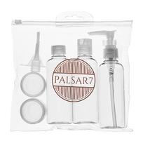 Palsar 7 Travel cosmetic set with dispensers veido priežiūros prietaisas