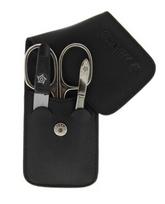Pfeilring Solingen Manicure travel set 3 pieces black kūno priežiūra