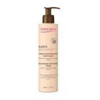 Topicrem Leave-in care for curly and frizzy hair Karite (Nourishing Fortifying Cream) 200 ml 200ml dermatologinė priemonė nuo plaukų pūtimosi