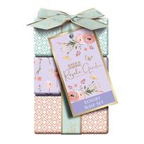 Baylis & Harding Lavender & Rosehip Tea Gift Set 3 × 100ml kietas muilas