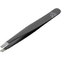 DuKaS Flat tweezers Black Collection PR 4018BC 9 cm makiažo šepetėlis