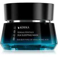 KORIKA Moisturizing night mask with silk protein Korean Heritage (Silk Sleeping Mask) 50 ml 50ml naktinė veido kaukė