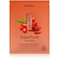KORIKA Anti-aging sheet mask Superfruits Goji (Anti-Aging Sheet Mask) 25 g 25ml lakštinė veido kaukė