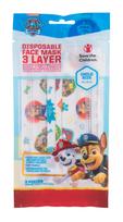 Nickelodeon Paw Patrol Veido kaukė ir respiratorius 3ml apsauga, dezinfekcinė priemonė