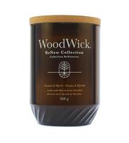 WoodWick ReNew Incense & Myrrh Kvepianti žvakė kvepianti žvakė