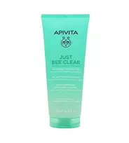Apivita Just Bee Clear Purifying Cleanser Gel Gelinis prausiklis 200ml valomasis veido gelis