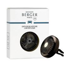 Maison Berger Paris Car metal diffuser Gun metal (Car Diffuser) automobilio kvapas
