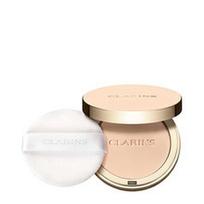 Clarins Ever Matte Compact Powder 05 Medium Deep sausa, biri pudra