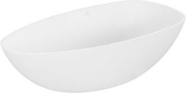 Mexen Imola atskirai pastatoma vonia iš konglomerato 160 x 81 cm, balta matinė - 57281608000, 160 x 81 cm