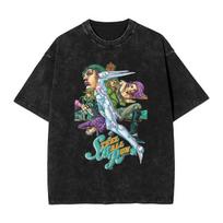 JoJo's Bizarre Adventure Killer Queen Men's Cotton T-Shirt 3XL