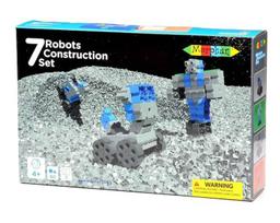 Klocki Morphun 7 Robotów Box - 80 El.