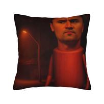 Charlie Kirk R.I.P Pillowcase Soft Polyester Cushion Cover Decorative Pillow Case Cover Home Square 40*40Cm Peach skin 18*18(CM)-1Pcs