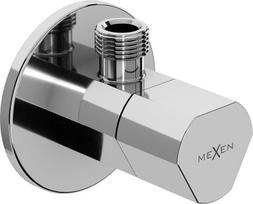 Mexen T kampinis vožtuvas maišytuvams 1/2"x3/8", chromas - 79973-00