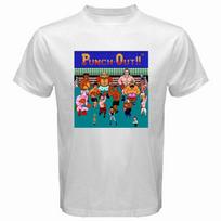 Mike Tyson's PUNCH OUT Retro Video Game White Unisex T-shirt S