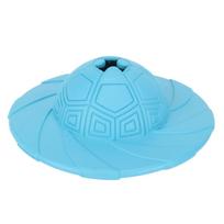 Dog Flying Disc Treat Dispenser Interactive IQ Training Bite Resistance Pet Flying Disc Toy for