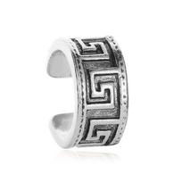Trendy Retro Hollow Ethnic Pattern Ear Bone Cuff Earrings – Unisex