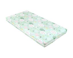 Čiužinys kūdikiams Kikkaboo Fantasia Plus 60x120x8 сm, Clouds Mint