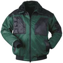 Darbo striukė Pilot, žalia/juoda, XXXL