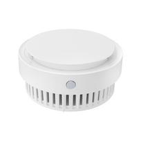 Išmanusis ZigBee bevielis patalpos dūmų jutiklis su sirena 85dB, 1x CR123A 3V, TUYA / Smart Life
