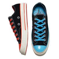 Converse 1970s Chuck 70 Chuck Taylor All Star Casual Yin-Yang Low-top Canvas Shoes Unisex Black and Blue 37