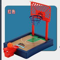 Basketball Game.Mini Desktop Tabletop Portable Travel Or Office Game Set for Indoor Or Outdoor. Fun Sports Novelty Toy Or Gift raudona