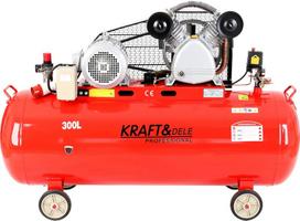 Oro kompresorius KD1410, su alyvos siurbliu, 300L 400V + separatorius, 5,5 kW / 7,5 AG, 820 l/min