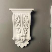 Gipso Romėniško Stulpo Deivės Statulėlė, Kambario Dekoro Figūrėlė, Mokymo Priemonė, Meninė Gipso Statulėlė, Eskizavimo Ornamentas Namų Dekoras white