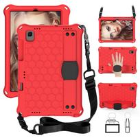 Shockproof Case for Samsung Galaxy Tab A11 A9 Plus 11'' A11+ A11 A9 8.7 A7 Lite 8.7  A9+ Cartoon EVA Tablet Cover With Strap Tab A9 8.7 inch raudona