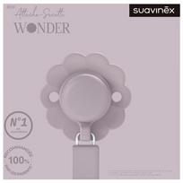 -Suavinex Tvirtinimo žindukas Silikonas Wonder (Modelis: Levanda)