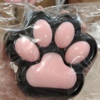 Katės Letenos Squishy, Rankų Darbo Jumbo Katės Letenos Suspaudžiamas Žaislas, 5 Colių Juodas Milžiniškas Fidget Žaislas Stresui Malšinti