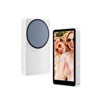 Belaidė magnetinė galinė kamera su ekranu asmenukėms tiesioginei transliacijai ir nuotolinei „Bluetooth“ fotografijai