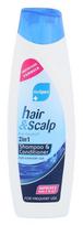 Gaivinamasis šampūnas ir kondicionierius plaukams nuo pleiskanų Xpel Medipure Hair & Scalp 2 in 1 400 ml