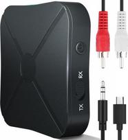 Bluetooth garso siųstuvas-imtuvas 2-in-1, TX/RX adapteris, AUX RCA