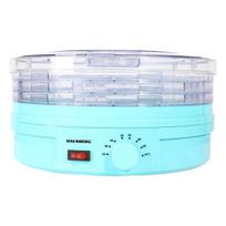 Maisto džiovintuvas Hausberg HB-810BL, 250 W, 3 padėklai, reguliuojama temperatūra, mėlynas