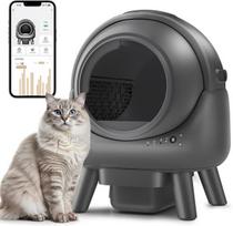 Išmanioji savaime išsivalanti kačių kraiko dėžė su kvapo kontrole, valdoma programėle 4073B
