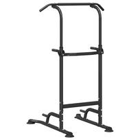 Power Tower Dip Station Black 102 x 95 x 210 cm
