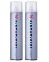 Wella Performance itin tvirtos fiksacijos plaukų lakas (2 taškai) 2x500ml, 2x500 ml