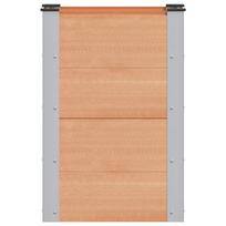 Raised Garden Bed Brown 50 x 30 x 72 cm